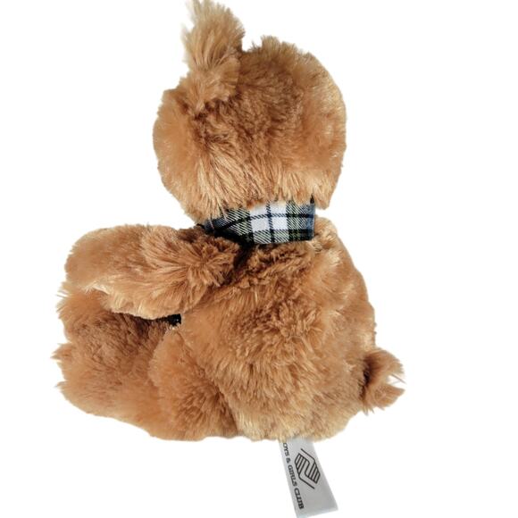 Bon Ton Teddy Bear Plush Stuffed Animal 12" Brown Scarf 2014 Plushie Stuffie - Picture 9 of 12